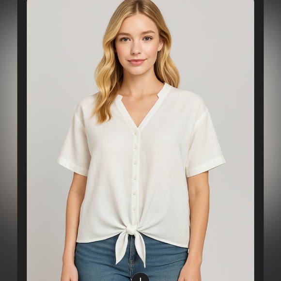 crosby by mollie burch Button Up Silver Iridescent Fabric Nwot 148$ - Picture 1 of 6